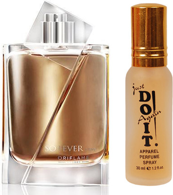 

Oriflame Sweden So Fever Him Eau de Toilette 75ml (31074) With Just Do It Perfume 30ml(Set of 2)