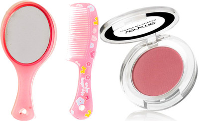 

Oriflame Sweden Very Me Cherry My Cheeks 2g (Sweet Coral - 24351) With Mirror Comb Set(Set of 3)