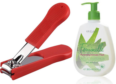 

Oriflame Sweden Feminelle Protecting Intimate Wash 300ml (31326) With Nail Cutter(Set of 2)