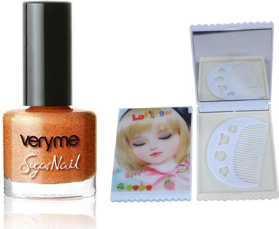 

Oriflame Sweden Very Me Sugar (Sweet Orange - 31883) With Mirror Comb(Set of 3)