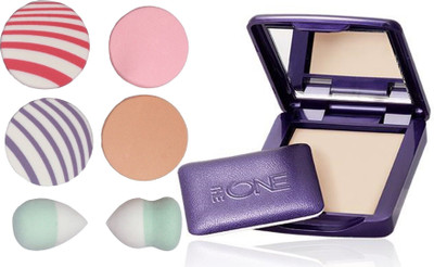 

Oriflame Sweden The ONE IlluSkin Powder 8g (Light - 30612) With Puff Sponge(Set of 7)