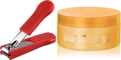 

Oriflame Sweden BODY CARE Nourishing Body Butter 200ml (30838) With Nail Cutter(Set of 2)