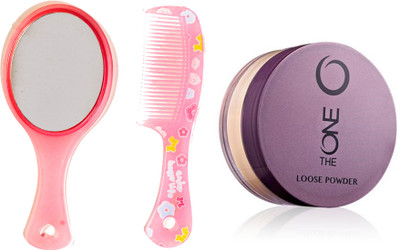 

Oriflame Sweden The ONE Loose Powder 7g (Translucent - 31598) With Comb Mirror Set(Set of 3)