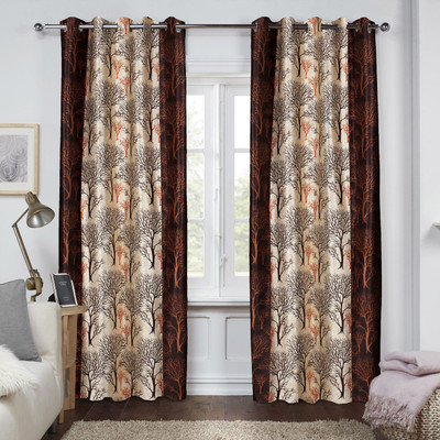 Raaviaa Polyester Window Curtain 152 cm Single Curtain(Printed Multicolor) available at flipkart for Rs.193