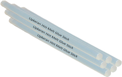 

Upkaran Translucent 11mm Big Hot Melt Glue Sticks (Bunch of 6) for Adhesive Purpose - 6 g