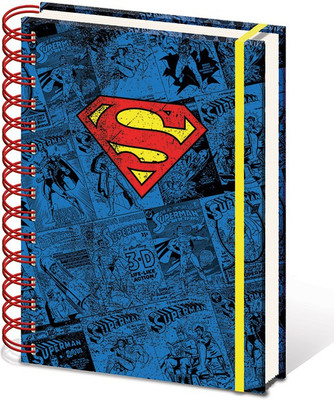 

Pyramid A5 Diary(Superman, Multicolor)