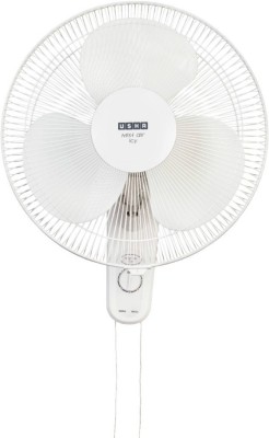 USHA Mist Air Icy 400 mm 3 Blade Wall Fan(Ultra High Speed | White | Pack of 1)