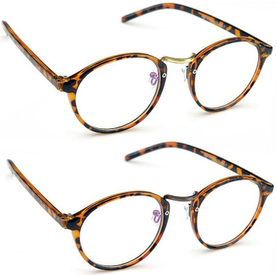 

Azmani Round Sunglasses(Clear)