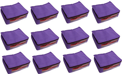 

Zadmus Saree Cover - non-woven Non-woven scov52_combo12(Purple)