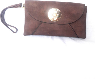 Nawab's Hand-held Bag(Brown)