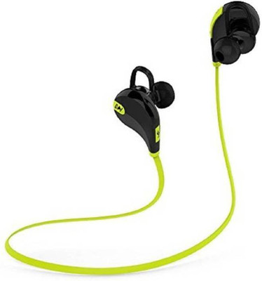 

FINTAGIC JOGGER QY7 BLUETOOTH HEADPHONE GREEN BT34 Smart Headphones(Wireless)
