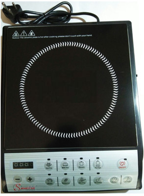 

PVSTAR shine star hevy duty induction cooktop I-20 Induction Cooktop(Black, Push Button)