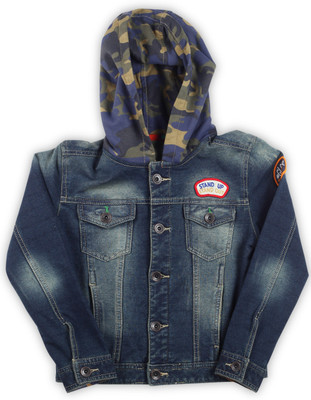 

United Colors of Benetton Full Sleeve Solid Baby Boys Jacket, 901