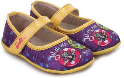 

Barbie Girls Velcro Ballerinas(Purple, Purple/yellow