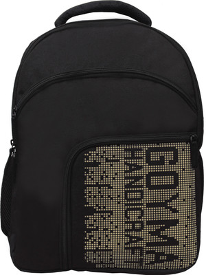 

GOYMA 18 inch Laptop Backpack(Yellow), Black;yellow