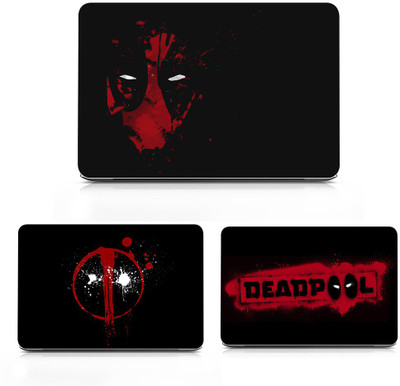 

Unity Trendz Three DEADPOOL SKIN BUMPER COMBO high quality vinyl Laptop Decal 15.6
