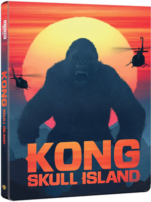 Kong: Skull Island (Steelbook) (Blu-ray 3D & Blu-ray) (2-Disc) [Blu-ray] [2017](3D Blu-ray English)