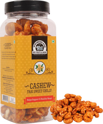 

Wonderland Thai Sweet Chilly 150g Cashews(150 g, Mason Jar)