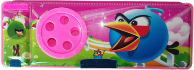 

kidoz kingdom ANGRY BIRDS ANGRY BIRDS DOUBLE SIDE MAGNETIC Art Plastic Pencil Box(Set of 1, Multicolor)