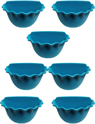 

SHOPTICO Plant pots Plant Container Set(Pack of 7, Plastic)