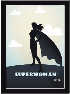 

Superwoman Paper Print(11.69 inch X 8.27 inch, Framed)