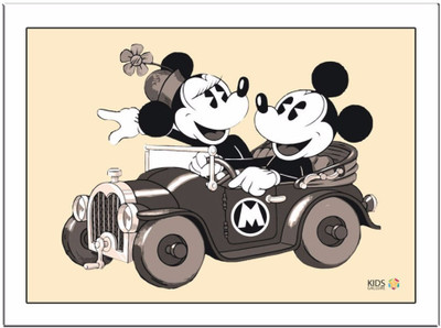 

Mickey-Mouse Paper Print(11.69 inch X 8.27 inch, Framed)