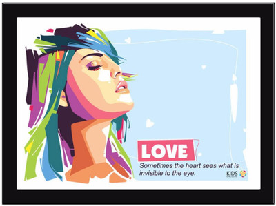 

Love Paper Print(8.27 inch X 11.69 inch, Framed)