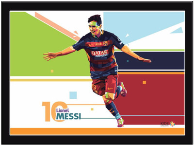 

10-Lionel-Messi Paper Print(8.27 inch X 11.69 inch, Framed)