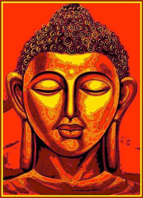 

Bhuddha 2| Wall Art Poster Paper Print(18 inch X 12 inch, Rolled)