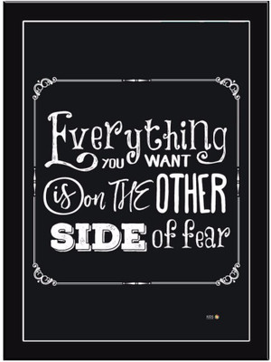 

Everything-Comes Paper Print(11.69 inch X 8.27 inch, Framed)