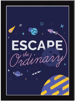 

Escape Paper Print(11.69 inch X 8.27 inch, Framed)