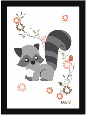 

Forest Animal-Grey Paper Print(11.69 inch X 8.27 inch)