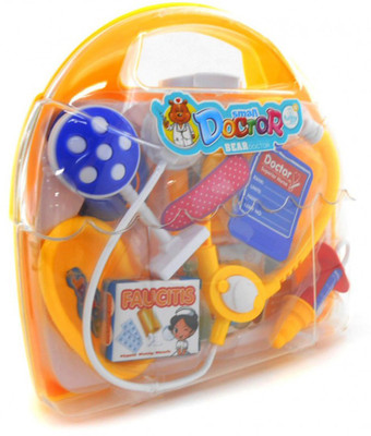 

Sanyal Small Doctor Bear Doctor Activity Role Play Toy Set