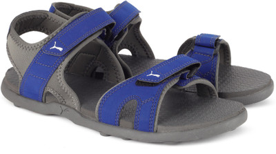 

Puma Men Gray Violet-TRUE BLUE Sports Sandals