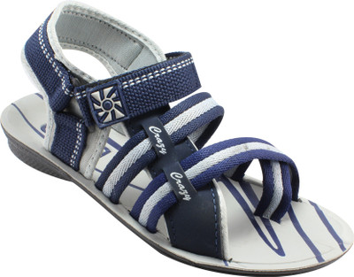 

Claptrap Men Grey::Blue Sandals