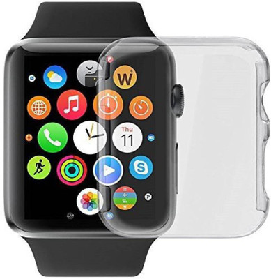 

oesis Screen Guard for Apple watch cover series 2 & 3 42mm transparent, apple watch back cover white, apple watch back cover transparent(Pack of 1)