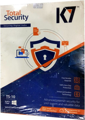 

K7 Total Security 10 User 1 Year(CD/DVD)