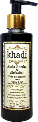

Khadi Global Amla Reetha Shikakai Shampoo 220ml(220 ml)