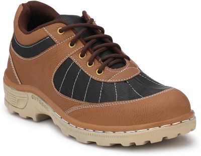 

Fashion Tree Timberwood Steel Toe Safety Shoe(TWGT) Hiking & Trekking Shoes For Men(Tan, Black