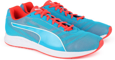 

Puma Burst Running Shoes For Men(Multicolor, Atomic blue-red blast-atomic b