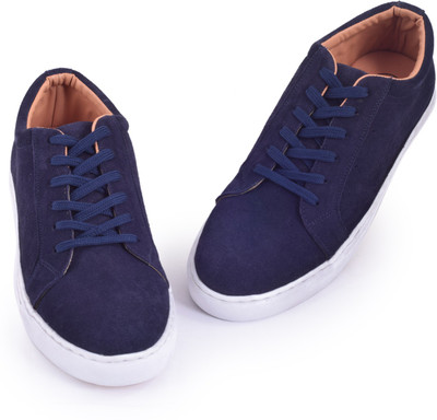 

Abelardo De Moda Abelardo De Moda Leather Sneakers Casuals For Men(Blue