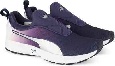 

Puma EF Cushion Slipon Sneakers For Men(Multicolor, Whitesilverpeacoat