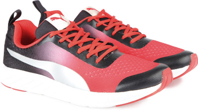 

Puma Radiance IDP Running Shoes For Men(Red, Black, White, Puma black-high risk red-puma silver