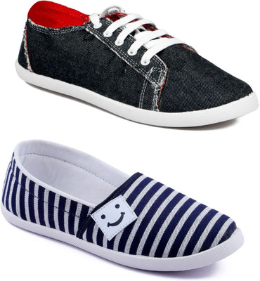 

Asian Women's Combo Pack of 2 casual shoes For Women(Multicolor