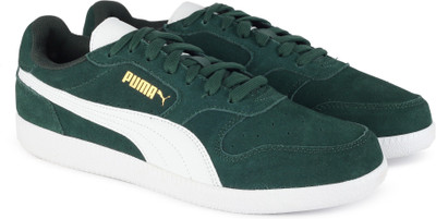 

Puma Icra Trainer SD Sneakers For Men(Multicolor, Green gables-puma white