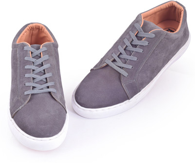 

Abelardo De Moda Abelardo De Moda Leather Sneakers Casuals For Men(Grey
