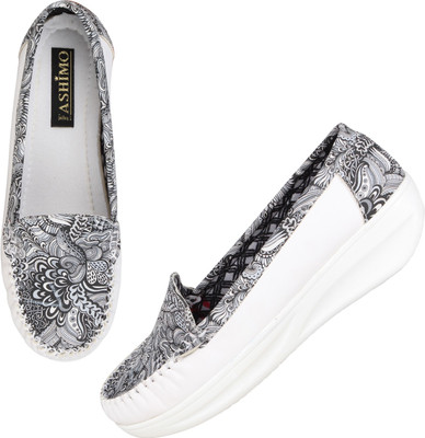 

Fashimo MS4-white Casuals For Women(White, Multi