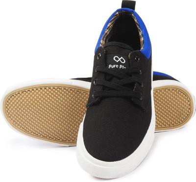 

Pure Play Canvas Shoes For Men(Black
