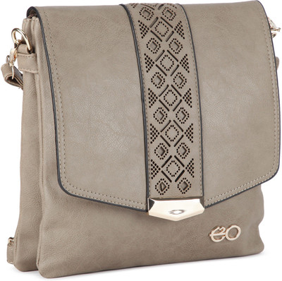 

E2O Fashion Women Casual Grey Leatherette Sling Bag