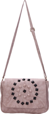 

Bee Fashionable Women Casual Grey PU Sling Bag